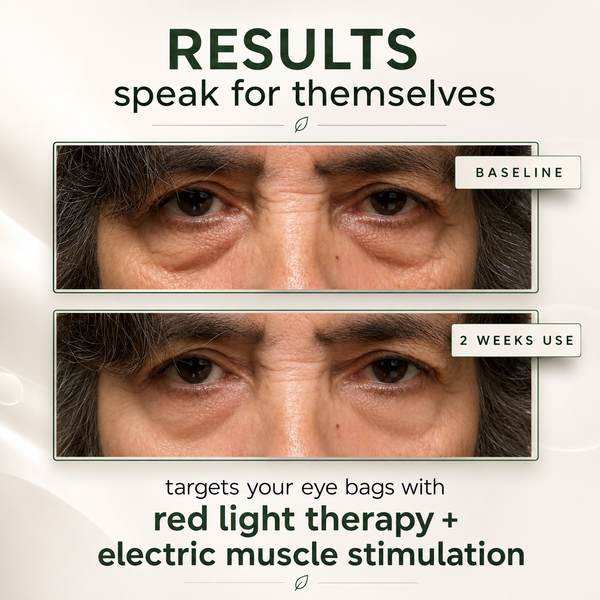 RevitalEyes 2-in-1 Red Light Therapy + EMS Eye Device
