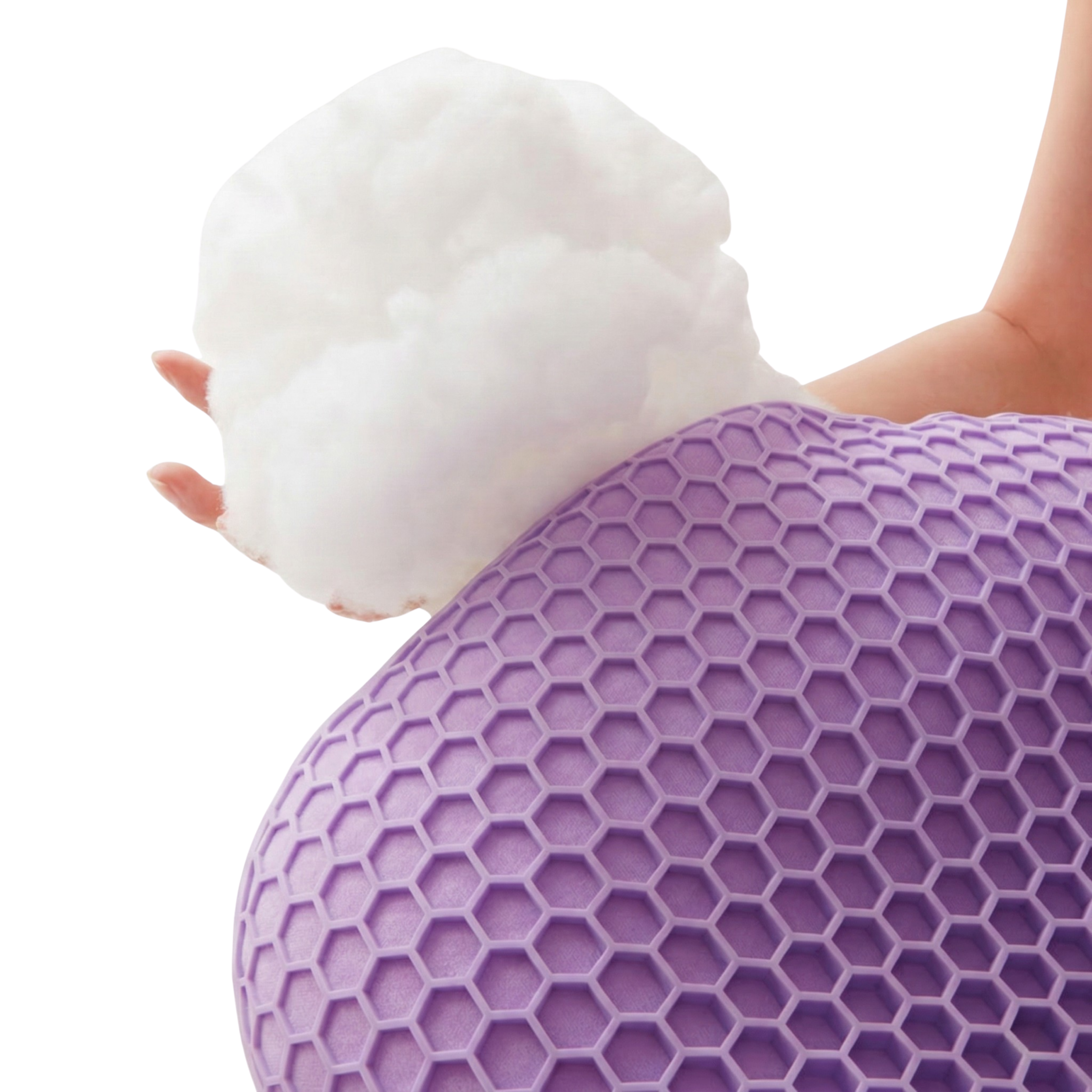 CloudRest Air Pillow on bed