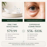 RevitalEyes 2-in-1 Red Light Therapy + EMS Eye Device