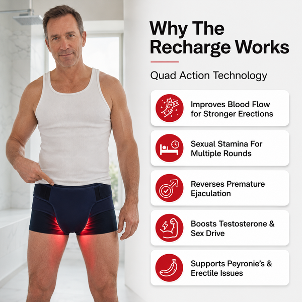 Male Maximizer 4-in-1 Red Light + EMS Device