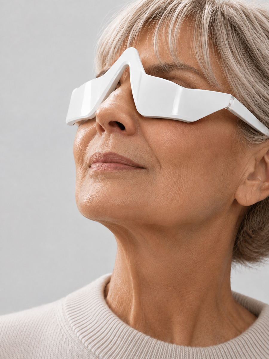 RevitalEyes 2-in-1 Red Light Therapy + EMS Eye Device