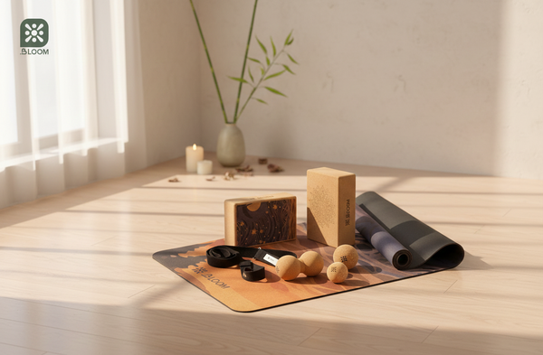 PureBalance Cork Yoga Set