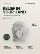 ThermoPress features: airbag compression, 3 modes, cordless USB-C